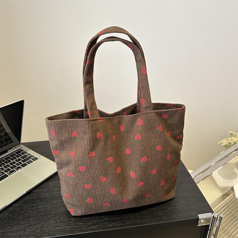Women“s Bags Strawberry Print Cute Sweet Shoulder Bag Japanese Harajuku Artistic Kawaii Large Capacity Portable Handbag For Girl коричневий
Women“s Bags Strawberry Print Cute Sweet Shoulder Bag Japanese Harajuku Artistic Kawaii Large Capacity Portable Handbag For Girl коричневий