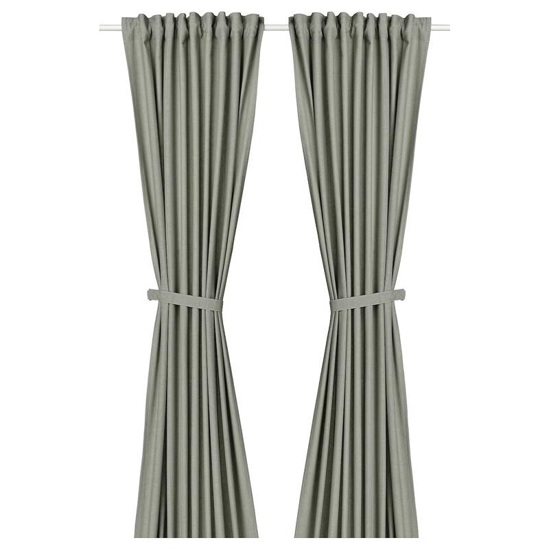 Шторы IKEA ЛЕНДА с подхватами, 140x250 см (2 панели)
Шторы IKEA ЛЕНДА с подхватами, 140x250 см (2 панели)