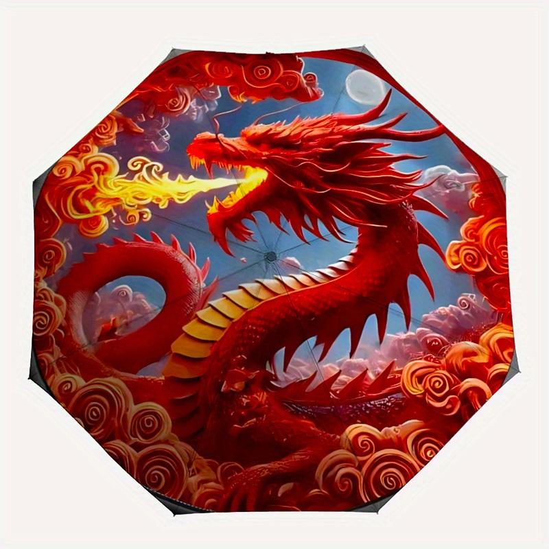 1pc Dragon Art Automatic Open/Close Umbrella, Ideal Fan Gift for Birthday, Christmas, Trendy Fashion y250828052
1pc Dragon Art Automatic Open/Close Umbrella, Ideal Fan Gift for Birthday, Christmas, Trendy Fashion y250828052