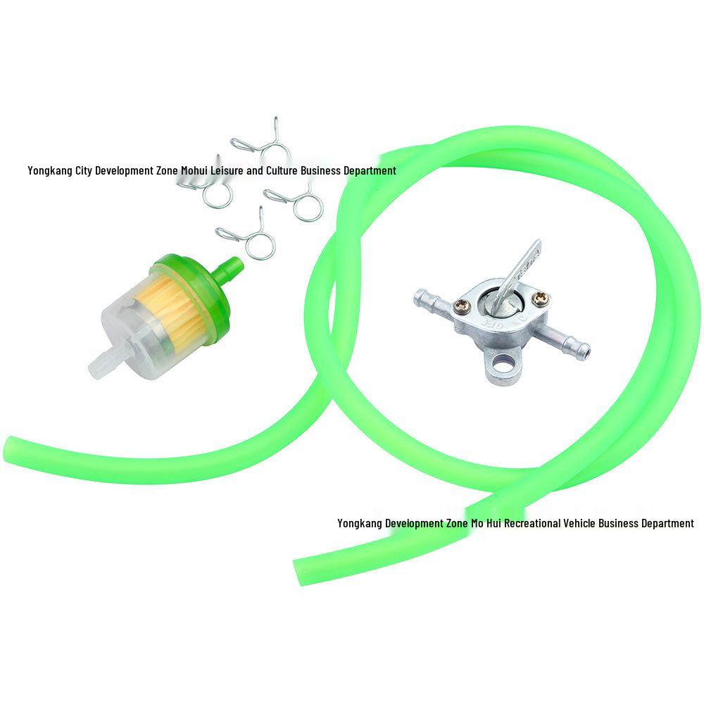 Off-road ATV and Beach Buggy GY6 Fuel Filter Kit: Oil Filter, Hose, Clamp, Switch, 1 Meter None
Off-road ATV and Beach Buggy GY6 Fuel Filter Kit: Oil Filter, Hose, Clamp, Switch, 1 Meter None