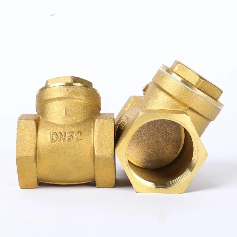 1/2 3/4 1 1-1/4 1-1/2 2 BSPP Female Thread Brass Swing Check Valve One Way Non-return Valve 1/2
1/2 3/4 1 1-1/4 1-1/2 2 BSPP Female Thread Brass Swing Check Valve One Way Non-return Valve 1/2