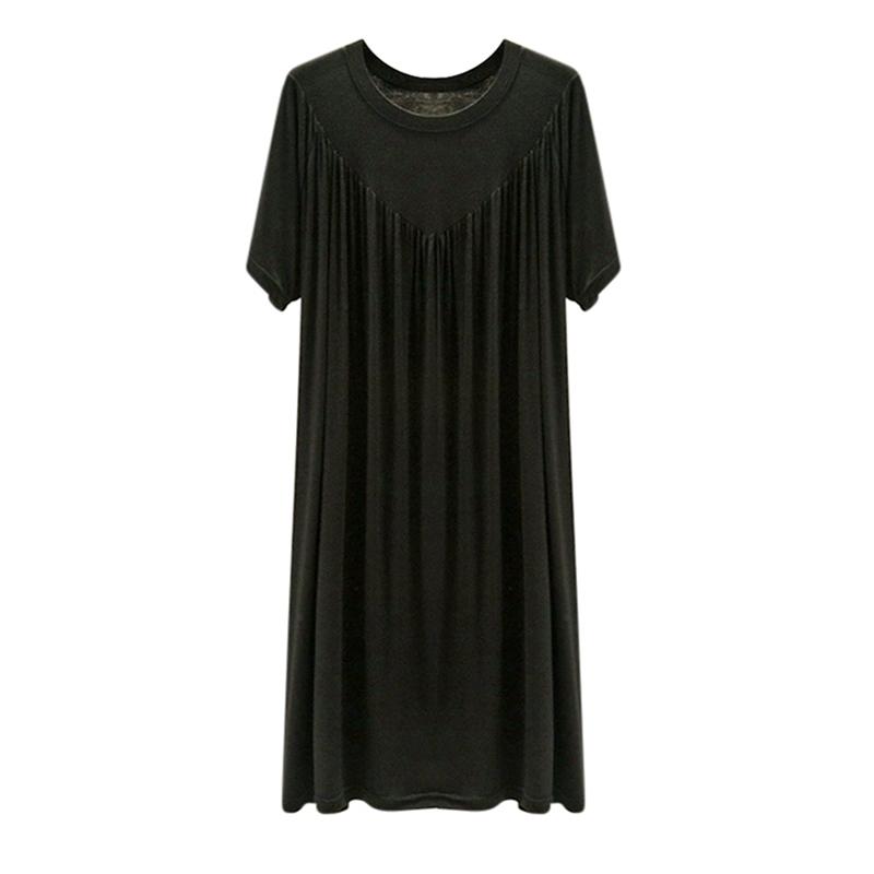 Women Short Sleeve Nightgown Solid Color Loose Pajama Dress XL
Women Short Sleeve Nightgown Solid Color Loose Pajama Dress XL