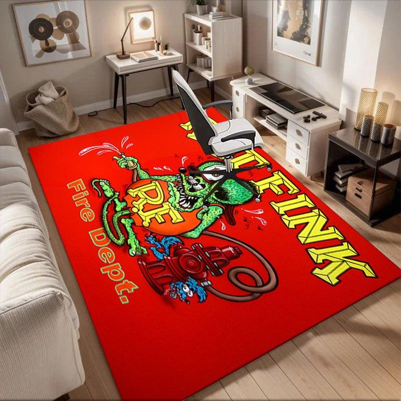 Rat Fink Fire Department Decal StickerOffice Mat Perfect for Home Decor Office Desk Chair Rugs Chair Carpet for office Polyester Chair Mat G 60cm by 90cm
Rat Fink Fire Department Decal StickerOffice Mat Perfect for Home Decor Office Desk Chair Rugs Chair Carpet for office Polyester Chair Mat G 60cm by 90cm