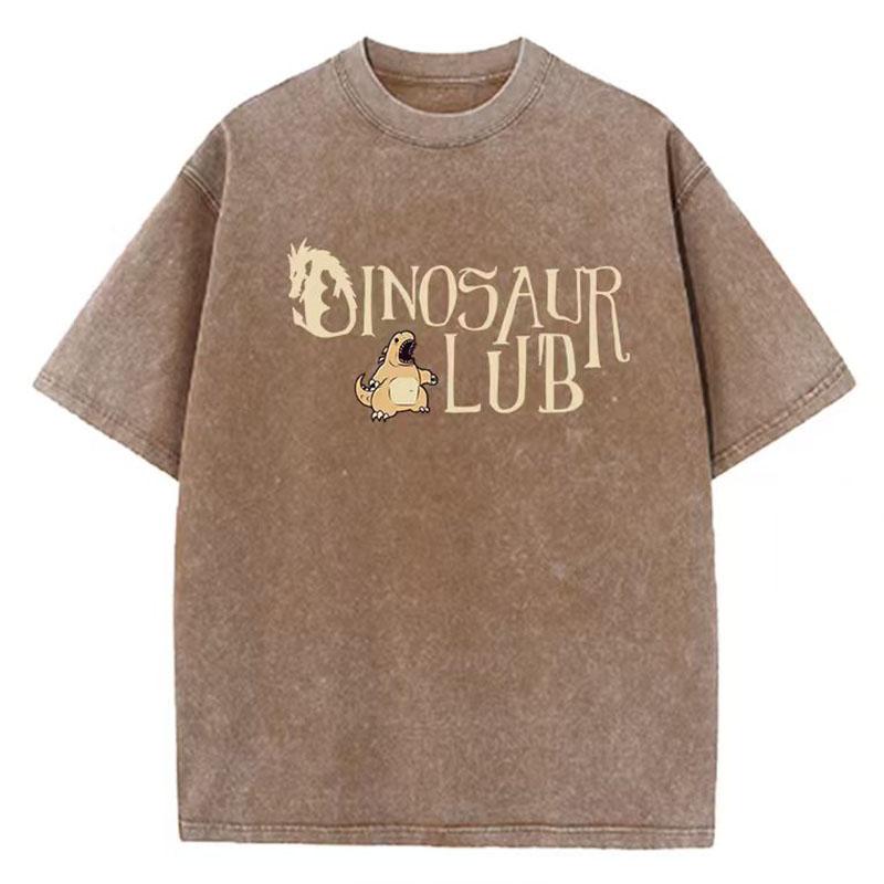 Unisexs Soft Washed Vintage Cotton TShirt for Casual Wear with Round Neck and Dinosaur Pattern Sport Short Sleeve Shirt S
Unisexs Soft Washed Vintage Cotton TShirt for Casual Wear with Round Neck and Dinosaur Pattern Sport Short Sleeve Shirt S