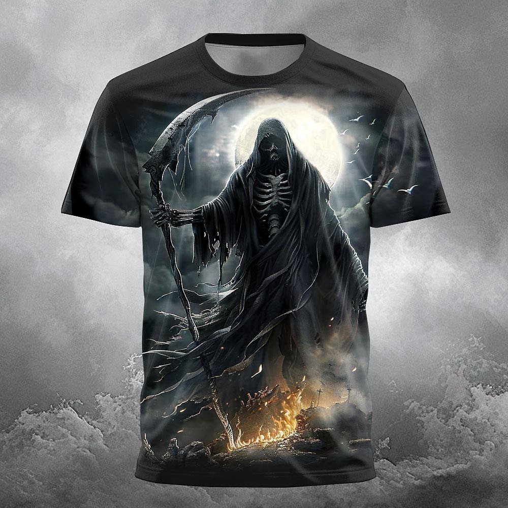 Men T-Shirt 3D Skull Print Casual Crew Neck Tee Short Sleeve Tops Summer Oversized T-Shirt Hip Hop Trend Fashion Men s Clothes 6XL
Men T-Shirt 3D Skull Print Casual Crew Neck Tee Short Sleeve Tops Summer Oversized T-Shirt Hip Hop Trend Fashion Men s Clothes 6XL