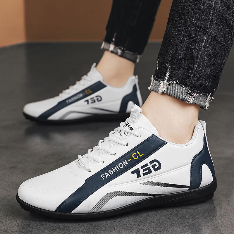 Summer new youth leather casual shoes and shoes 44 білий
Summer new youth leather casual shoes and shoes 44 білий