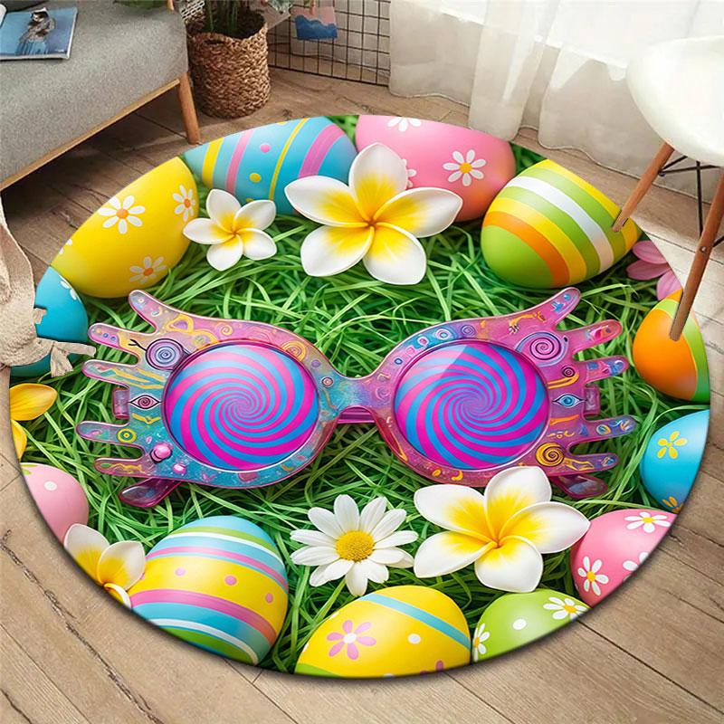 Magical Easter Egg Round Area Rug,Carpet Rug for Living Room Bedroom Sofa Playroom Decor,Non slip Floor Mat 80cmx80cm
Magical Easter Egg Round Area Rug,Carpet Rug for Living Room Bedroom Sofa Playroom Decor,Non slip Floor Mat 80cmx80cm