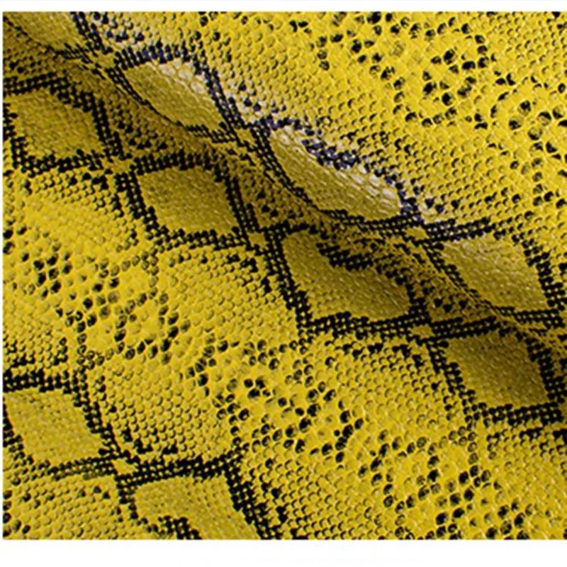 100x138cm Embossed Snake Pattern Leather Fabric By Meters for Upholstery Belt Bag Luggage Diy Sewing Cloth Wearable Waterproof 100x138cm
100x138cm Embossed Snake Pattern Leather Fabric By Meters for Upholstery Belt Bag Luggage Diy Sewing Cloth Wearable Waterproof 100x138cm