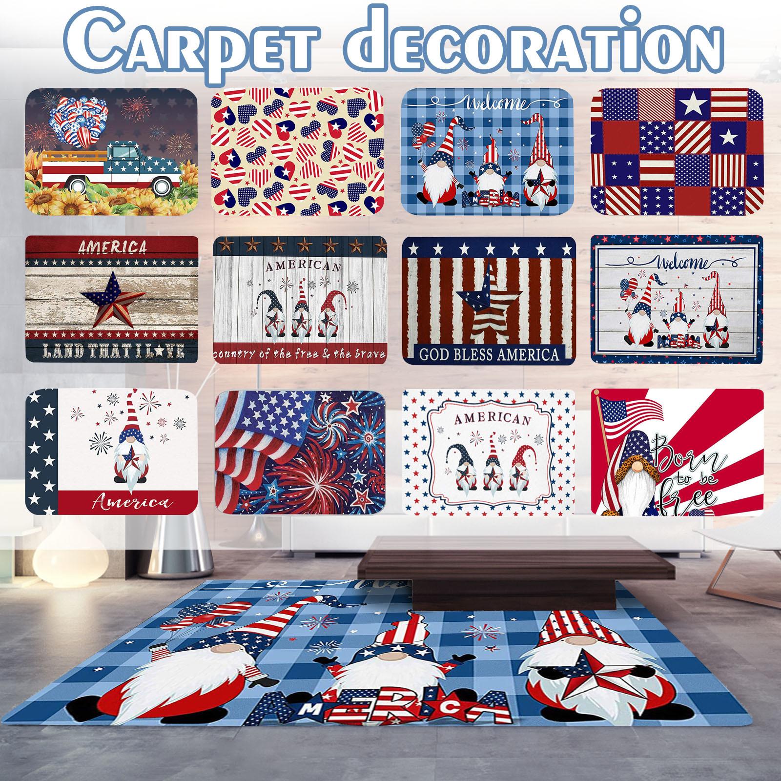 Independence Day Door Mat Patriotic Decor Outdoor Welcome Mat Non-Slip Carpet Rugs Floor Mat Decorative For Home Bathroom Kitchen Indoor
Independence Day Door Mat Patriotic Decor Outdoor Welcome Mat Non-Slip Carpet Rugs Floor Mat Decorative For Home Bathroom Kitchen Indoor
