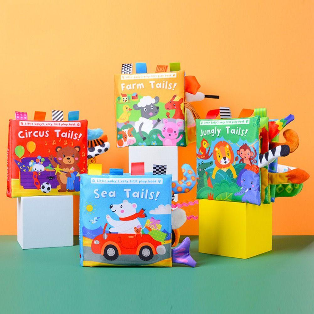 Cartoon Baby Cloth Book Sound Paper Baby Early Learning Toy Puzzle Cloth Book Learning Cognize Jungle
Cartoon Baby Cloth Book Sound Paper Baby Early Learning Toy Puzzle Cloth Book Learning Cognize Jungle