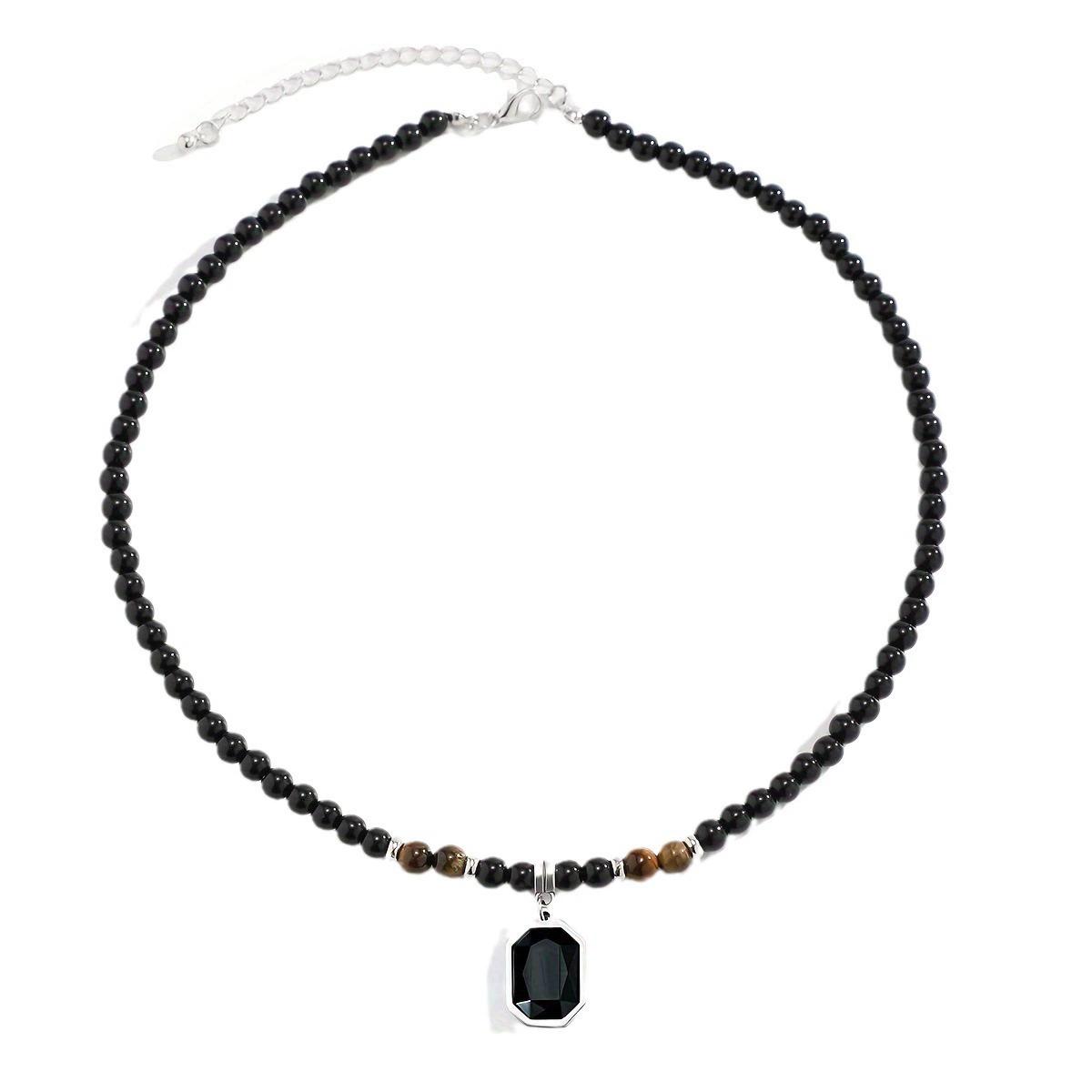 Ханмейд для мужчин Натуральный камень Тигровый глаз Ювелирное изделие Подарок Хип-хоп Ожерелье Квадратный кулон Модный Трендовый чёрный
Ханмейд для мужчин Натуральный камень Тигровый глаз Ювелирное изделие Подарок Хип-хоп Ожерелье Квадратный кулон Модный Трендовый чёрный