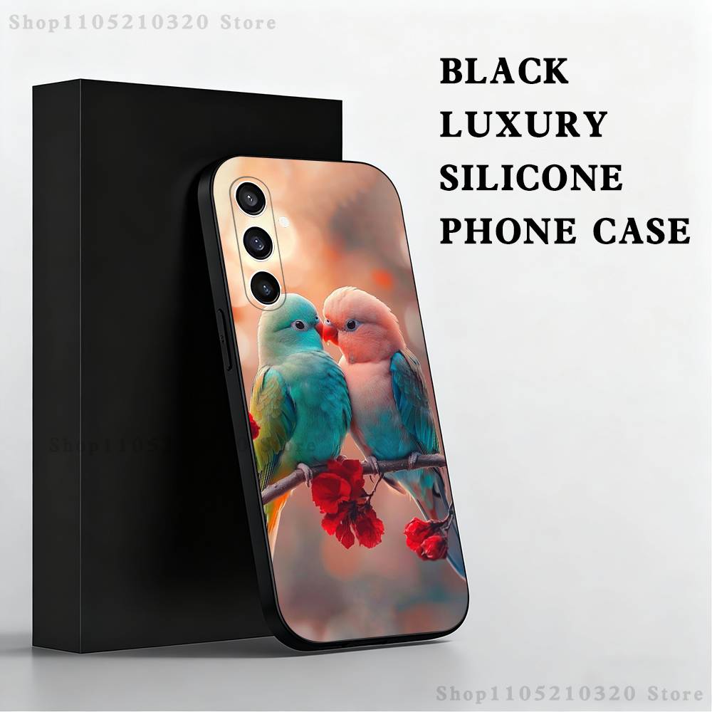 Birds Animal Parrot Phone Case For Samsung S25,S24 Ultra,S20,S30 plus,S22 plus,S23,S30 Ultra 5G Silicone Black Shell SamsungA40
Birds Animal Parrot Phone Case For Samsung S25,S24 Ultra,S20,S30 plus,S22 plus,S23,S30 Ultra 5G Silicone Black Shell SamsungA40