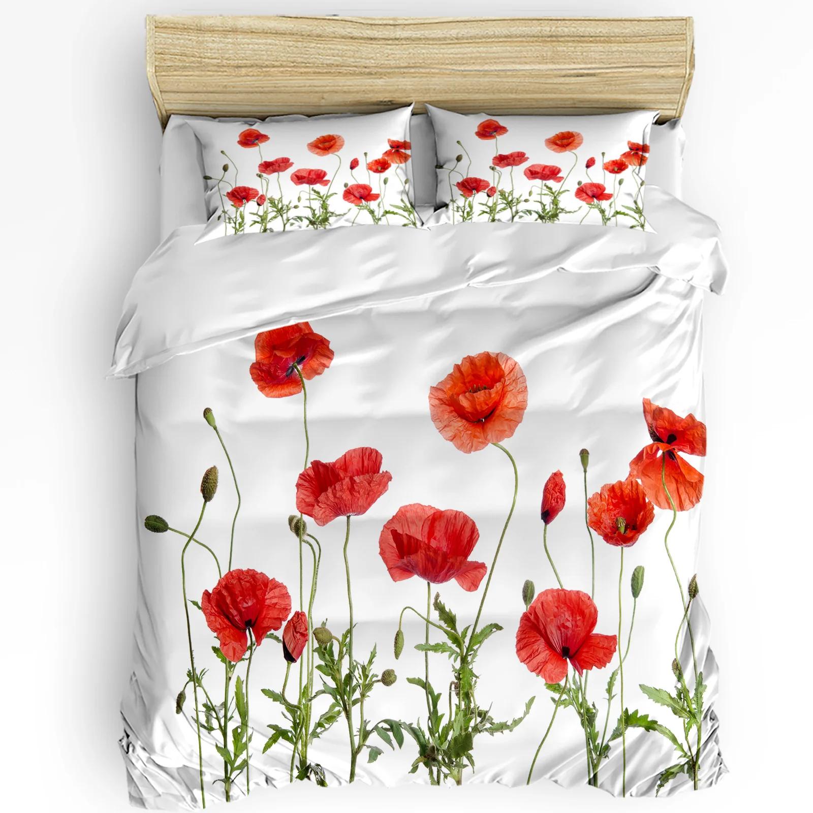 Durable SkinFriendly Red Poppy Flower Plant Nature 3pcs For Bedroom Bed Home Textile Double Quilt Comforter (quilt)-EU Single(135*200cm)3pcs
Durable SkinFriendly Red Poppy Flower Plant Nature 3pcs For Bedroom Bed Home Textile Double Quilt Comforter (quilt)-EU Single(135*200cm)3pcs