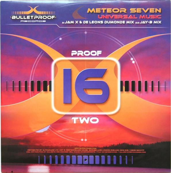 12inch Record METEOR SEVEN - Universal Music PROOF162 Bulletproof Rec 2002 UK Dance & Electronica Used
12inch Record METEOR SEVEN - Universal Music PROOF162 Bulletproof Rec 2002 UK Dance & Electronica Used