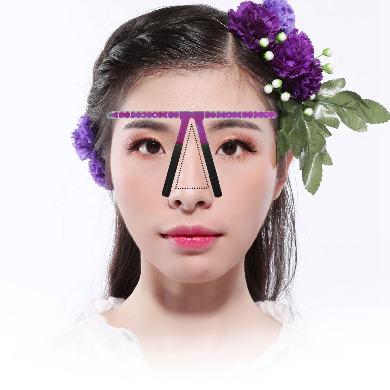 Permanent Eyebrow Makeup Ruler Reusable Tattoo Shaping Measure Tool Purple
Permanent Eyebrow Makeup Ruler Reusable Tattoo Shaping Measure Tool Purple