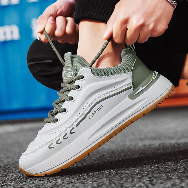 Men s Casual Shoes Summer Leather Outdoor Running Shoes Lace-up Sports Shoes Young Men s Shoes 44 зелений
Men s Casual Shoes Summer Leather Outdoor Running Shoes Lace-up Sports Shoes Young Men s Shoes 44 зелений