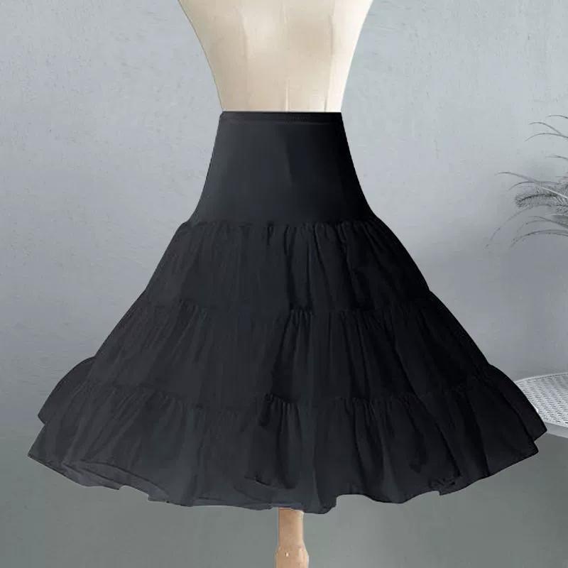 Fashion Without Hoop Petticoat White JK Ball Gown Petticoats Cosplay Breathable Underskirt Crinoline 60CM чорний
Fashion Without Hoop Petticoat White JK Ball Gown Petticoats Cosplay Breathable Underskirt Crinoline 60CM чорний