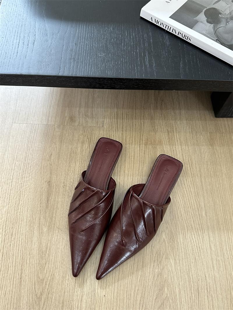 Плиссированные шлепанцы Обувь Женские мюли Обувь Весна 2024 Сандалии Мода Неглубокие слипоны Женские туфли на плоской подошве Женские тапочки 40 вино красного
Плиссированные шлепанцы Обувь Женские мюли Обувь Весна 2024 Сандалии Мода Неглубокие слипоны Женские туфли на плоской подошве Женские тапочки 40 вино красного