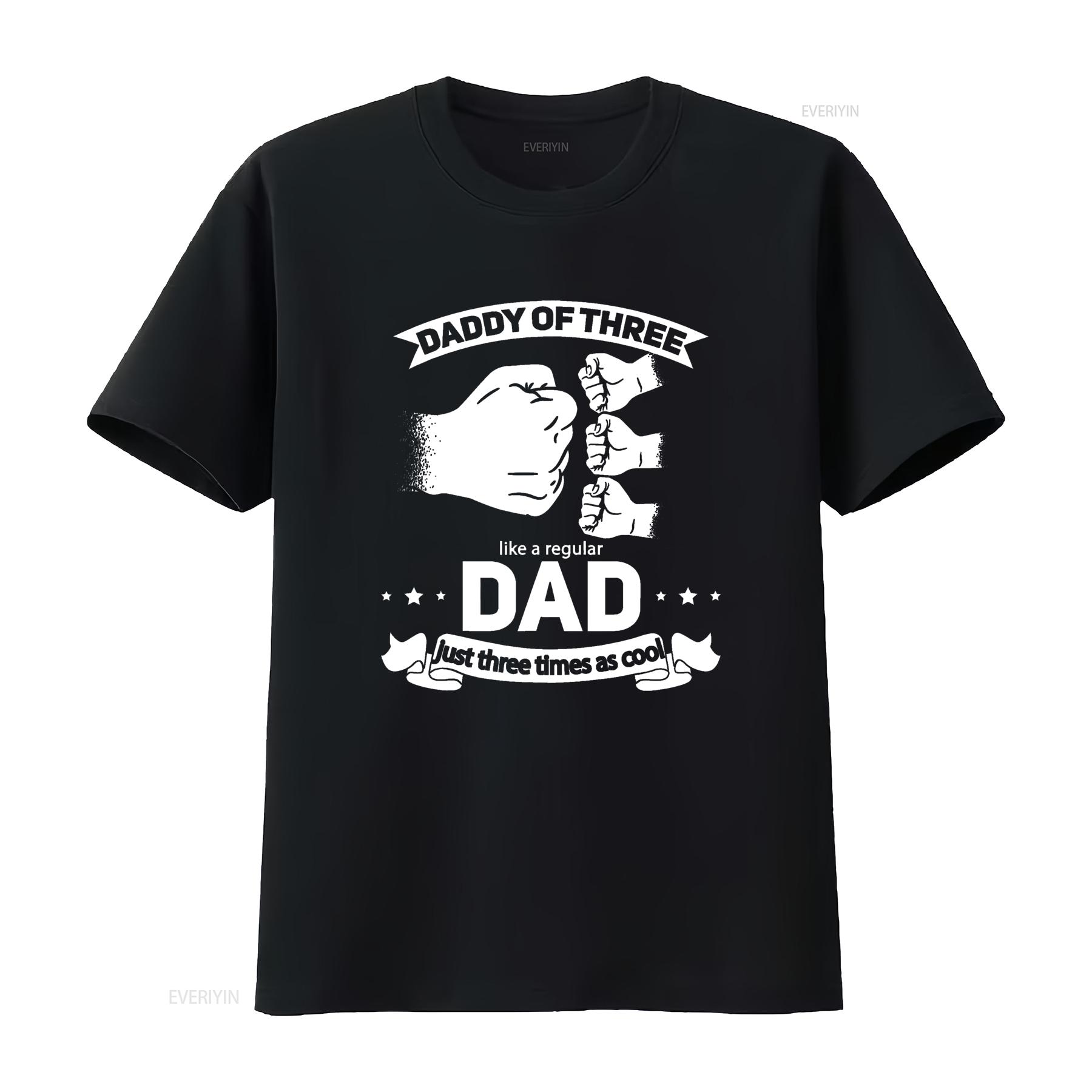 Dad of 3 Cool Daddy three Fathers Day T Shirt vintage Washed Comfortable streetwear Versatile Unisex fashion Slightly 4XL
Dad of 3 Cool Daddy three Fathers Day T Shirt vintage Washed Comfortable streetwear Versatile Unisex fashion Slightly 4XL