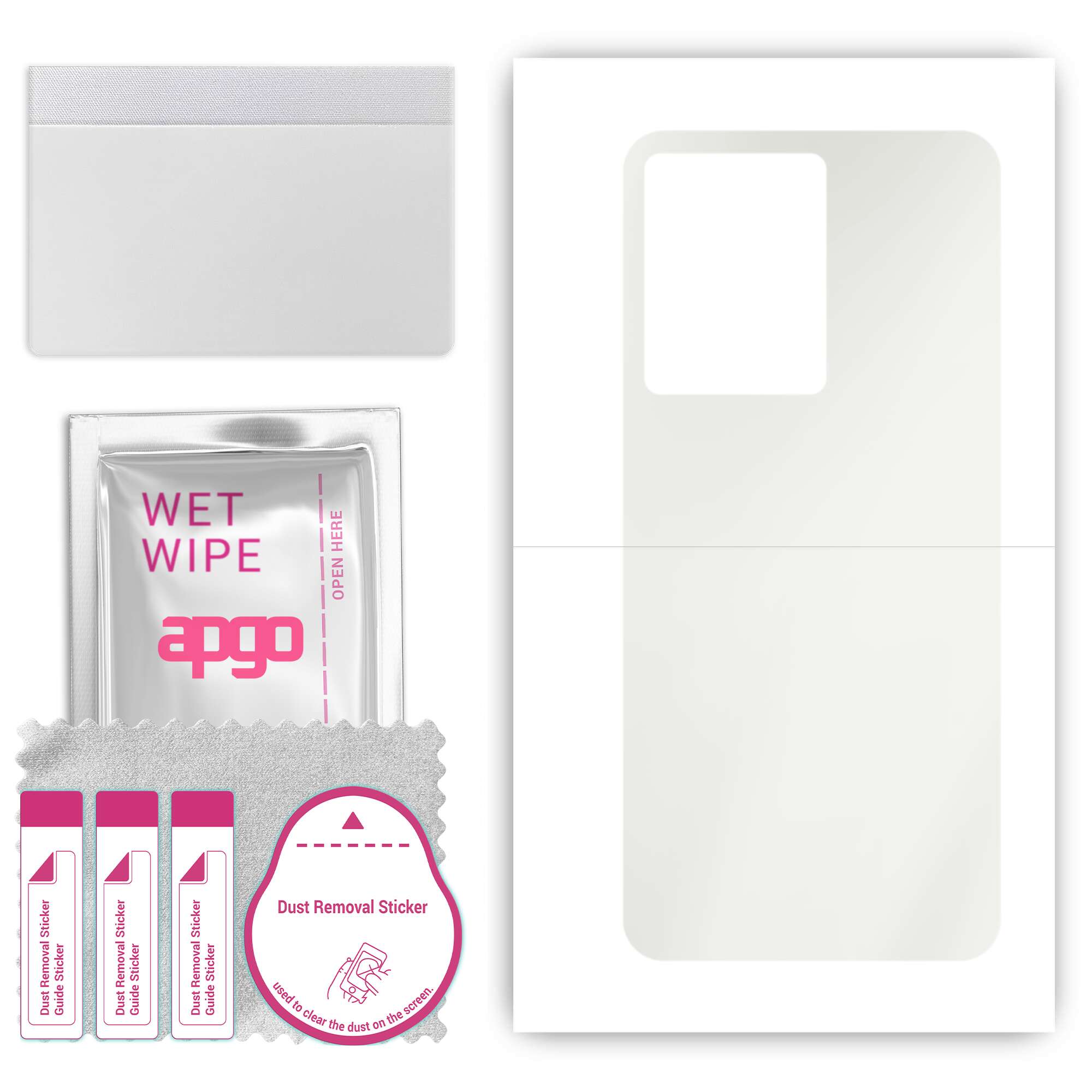 apgo MATTE Protective Skin Sticker for the back compatible with Infinix Note 12 Pro 5G, Wrap Film, Hydrogel Film, Flexible, Soft TPU with positioning
apgo MATTE Protective Skin Sticker for the back compatible with Infinix Note 12 Pro 5G, Wrap Film, Hydrogel Film, Flexible, Soft TPU with positioning