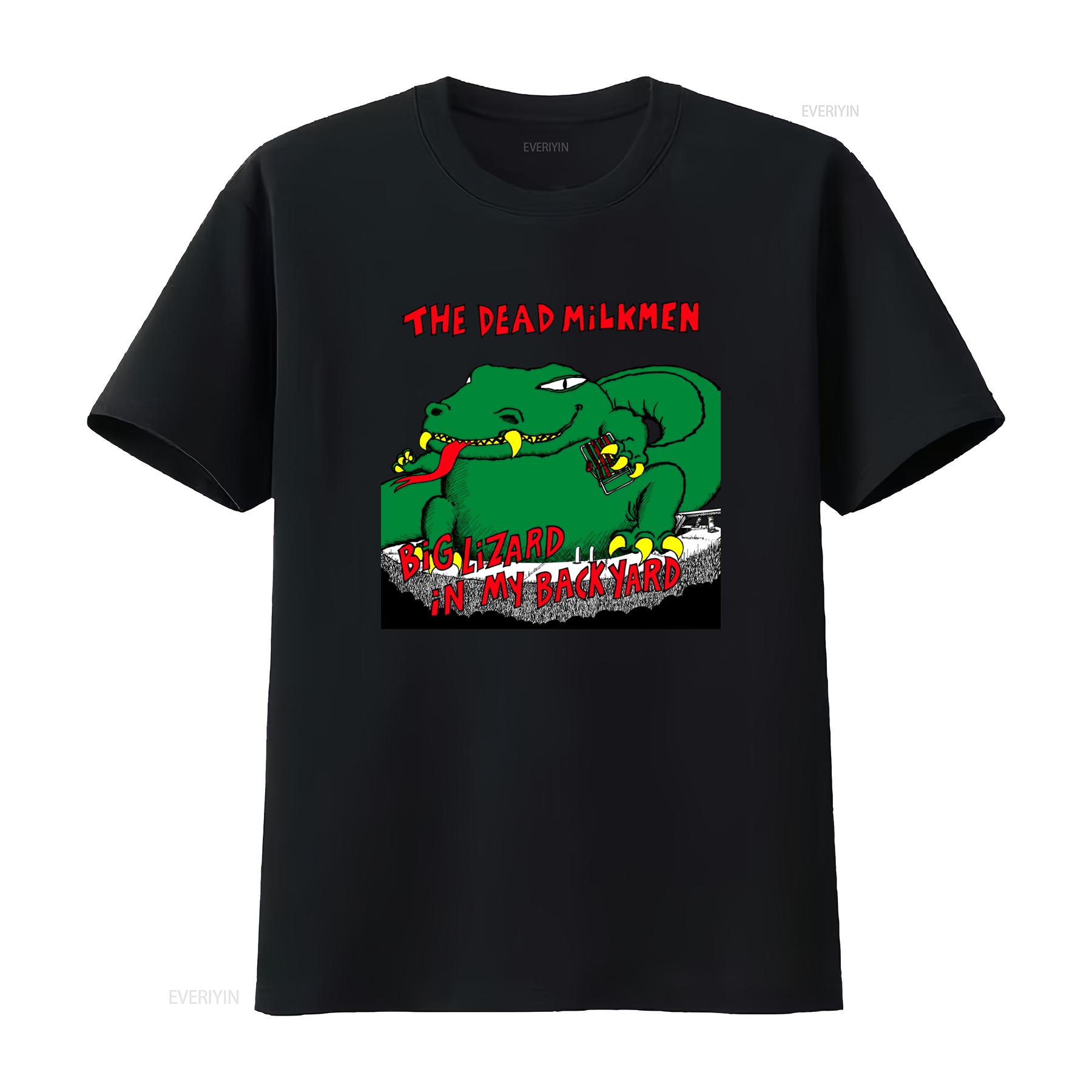 Dead Milkmen Big Lizard in My Backyard Classic T Shirt vintage Washed Stylish Casual Slightly fashion Top For Everyday Wear 4XL
Dead Milkmen Big Lizard in My Backyard Classic T Shirt vintage Washed Stylish Casual Slightly fashion Top For Everyday Wear 4XL