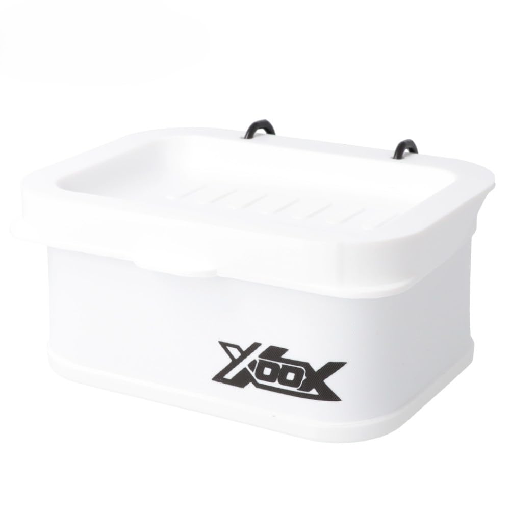 TAKAMIYA XOOX EVA Bait Bucket, White
TAKAMIYA XOOX EVA Bait Bucket, White