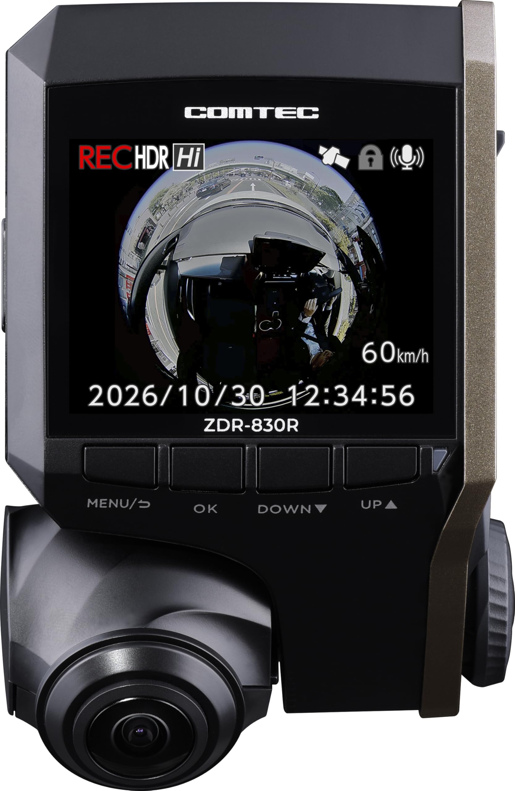 COMTEC camera records both the front and interior Features PureCel Plus technology Made in Continuous impact and parking ZDR-830R Dashcam 360° чорний
COMTEC camera records both the front and interior Features PureCel Plus technology Made in Continuous impact and parking ZDR-830R Dashcam 360° чорний