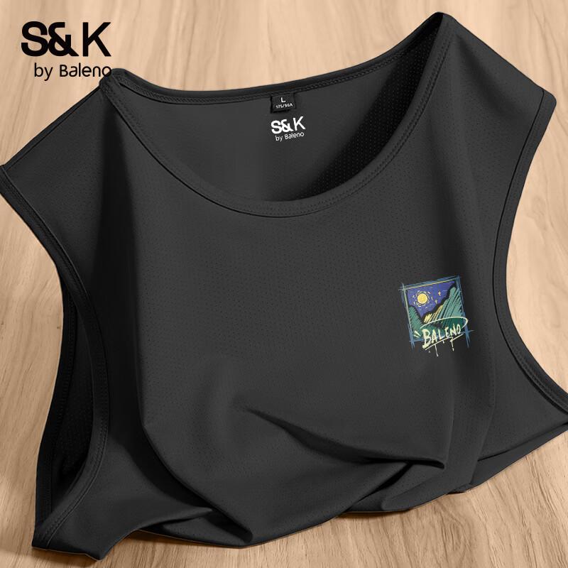 Baleno Men s S&K Series Ice Silk Breathable Vest M
Baleno Men s S&K Series Ice Silk Breathable Vest M