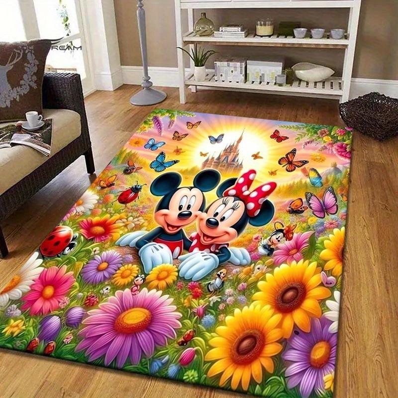 1pc Mickey Mouse and Castle Pattern Area Rug Soft Flannel Floor Mat for Living Room, Bedroom, Kitchen, Sofa Coffee Table Floor Mat, Machine Washable 60cm by 90cm
1pc Mickey Mouse and Castle Pattern Area Rug Soft Flannel Floor Mat for Living Room, Bedroom, Kitchen, Sofa Coffee Table Floor Mat, Machine Washable 60cm by 90cm