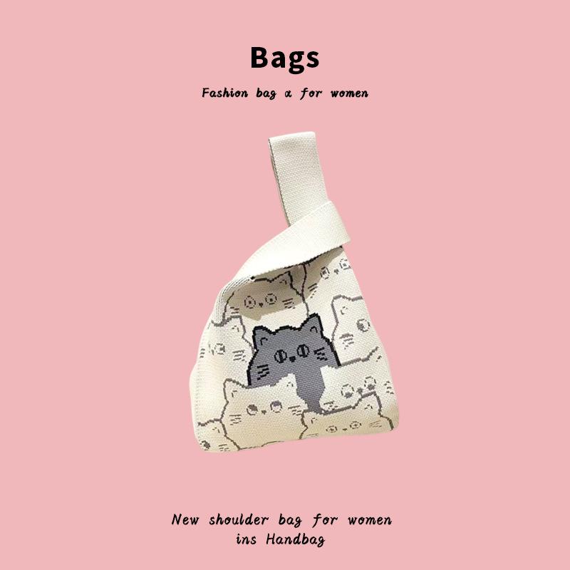 Женская модная вязаная сумка-тоут «Панда» — универсальный ручной сувенир
Женская модная вязаная сумка-тоут «Панда» — универсальный ручной сувенир