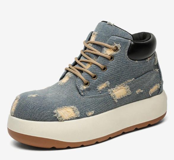 Canvas version~ Round head platform sneakers 2025 autumn and summer new cross-strap black canvas shoes casual denim 40
Canvas version~ Round head platform sneakers 2025 autumn and summer new cross-strap black canvas shoes casual denim 40