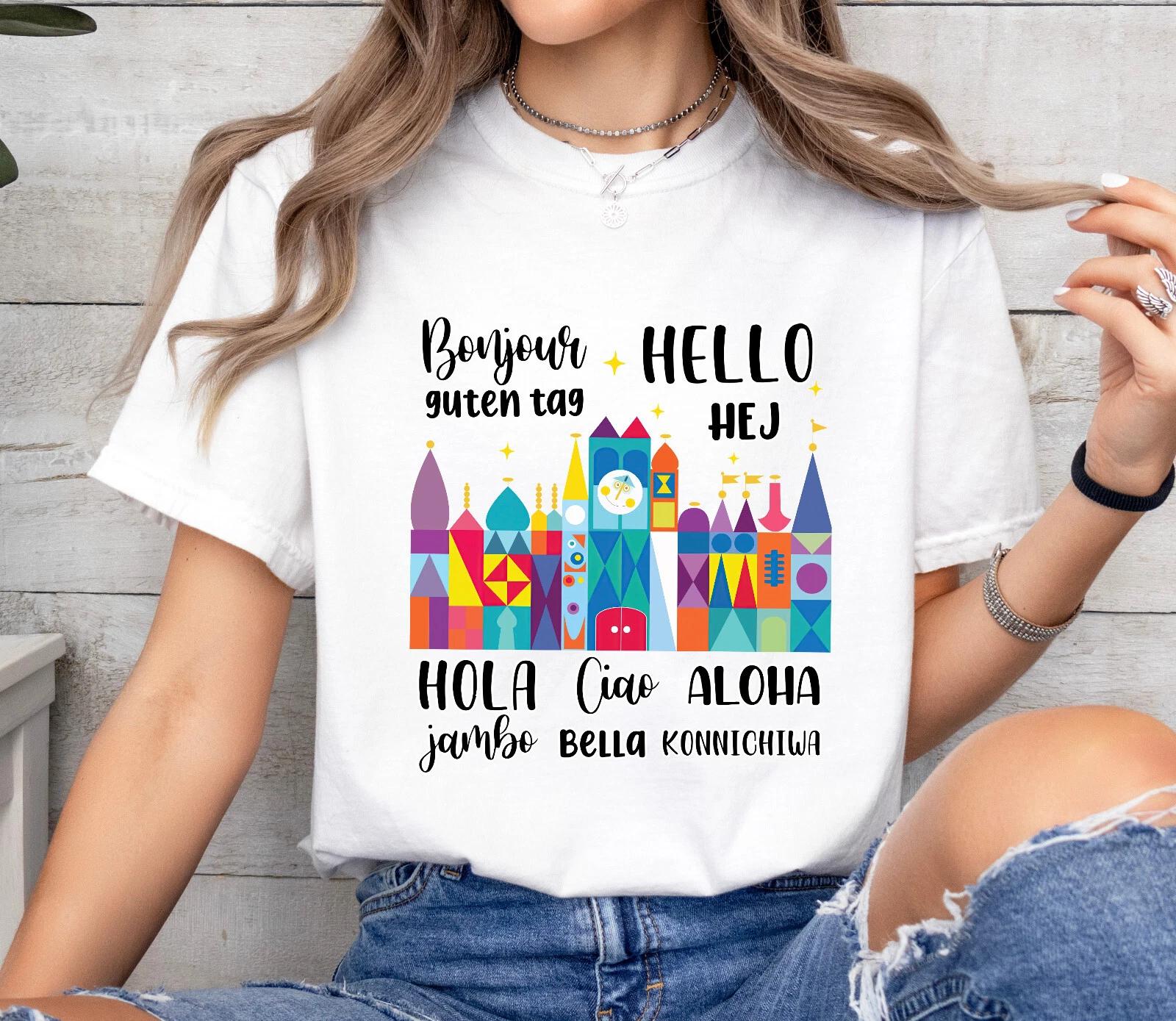 It s a Small World Many Languages Disney Trip Unisex Adult Kid Shirt 3XL
It s a Small World Many Languages Disney Trip Unisex Adult Kid Shirt 3XL