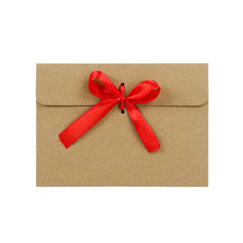 50pcs Kraft Paper Envelopes with Ribbon for Greeting Cards and Gifts Multi-Color Bow Gift Envelopes for Wedding Birthday Holiday 17x12.3cm червоний
50pcs Kraft Paper Envelopes with Ribbon for Greeting Cards and Gifts Multi-Color Bow Gift Envelopes for Wedding Birthday Holiday 17x12.3cm червоний