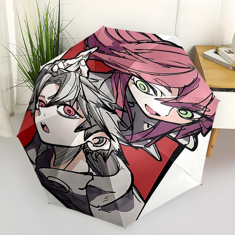 1pc Outdoor Umbrella with Anime Character Design - Automatic Opening/Closing, Portable 3-Fold Design, 8-Bone Iron Frame - Perfect Gift for Fans, Trave
1pc Outdoor Umbrella with Anime Character Design - Automatic Opening/Closing, Portable 3-Fold Design, 8-Bone Iron Frame - Perfect Gift for Fans, Trave