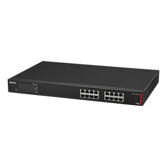 Buffalo Gigabit Layer 2 Unmanaged PoE Switch for Black BS-GUL2016PT Businesses, чорний
Buffalo Gigabit Layer 2 Unmanaged PoE Switch for Black BS-GUL2016PT Businesses, чорний