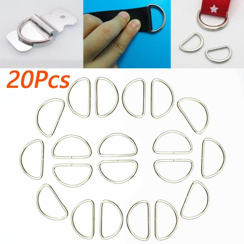 20pcs D Rings 12mm/15mm/20mm/25mm/32mm For Straps Bags Purses Belting Metal Belts Buckle Loop Ring Chain Buckles DIY Accessories 12mm
20pcs D Rings 12mm/15mm/20mm/25mm/32mm For Straps Bags Purses Belting Metal Belts Buckle Loop Ring Chain Buckles DIY Accessories 12mm