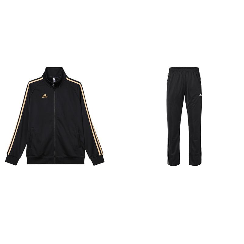 Adidas Striped Zip Logo Design Long Sleeve Top Comfortable Versatile Mid Waist Long Pants Casual Sports Suit Unisex suit TR30JR-BG+TR30P-BW S
Adidas Striped Zip Logo Design Long Sleeve Top Comfortable Versatile Mid Waist Long Pants Casual Sports Suit Unisex suit TR30JR-BG+TR30P-BW S
