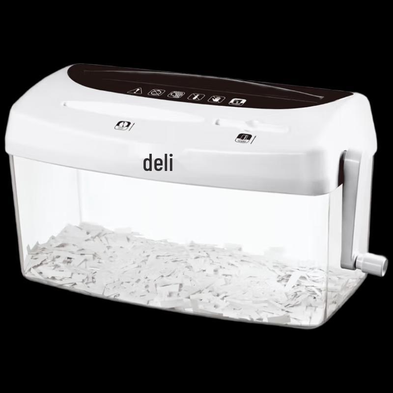 Deli 9935 Manual Desktop Paper & Card Shredder CN plug (adapter included)
Deli 9935 Manual Desktop Paper & Card Shredder CN plug (adapter included)
