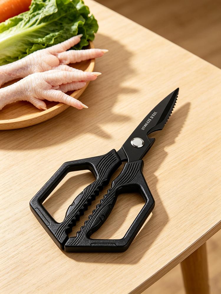 Stainless Steel Chicken Kitchen Bone Scissors Clippers Seafood Vegetable Poultry Shears Scissors Cutter чёрный
Stainless Steel Chicken Kitchen Bone Scissors Clippers Seafood Vegetable Poultry Shears Scissors Cutter чёрный