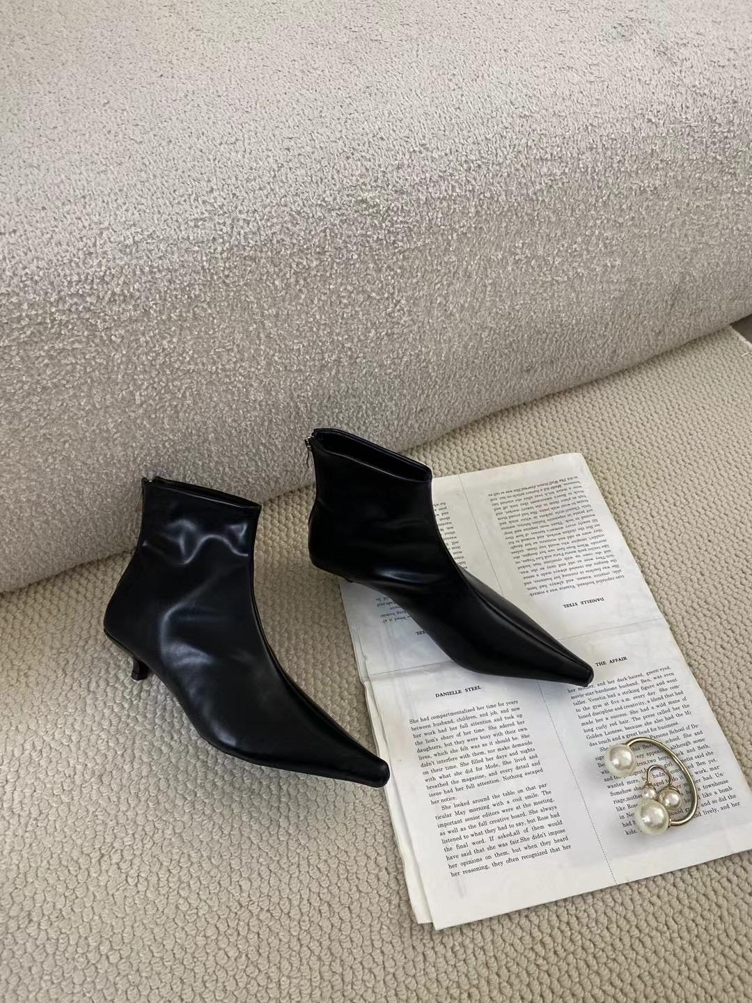 fashion Fashion Women Ankle Boots Pointed Toe Chelsea Botas Thin Mid Heels Black White Brown Back Zipper Fashion Pumps Shoes Woman 39 245 чорний
fashion Fashion Women Ankle Boots Pointed Toe Chelsea Botas Thin Mid Heels Black White Brown Back Zipper Fashion Pumps Shoes Woman 39 245 чорний