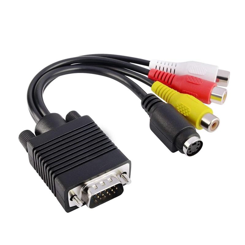 LECTRONIC PART VGA To S Video 3 RCA Композитный AV TV Выход Адаптер Конвертер Кабель для ПК Ноутбук
LECTRONIC PART VGA To S Video 3 RCA Композитный AV TV Выход Адаптер Конвертер Кабель для ПК Ноутбук