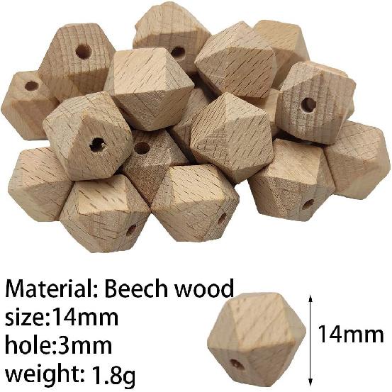 50pcs 14mm Natural Beech Unfinished Wood Spacer Hexagons Beads for DIY Crafts Home Decoration Jewelry Necklace Bracelet Making 14mm 50pcs
50pcs 14mm Natural Beech Unfinished Wood Spacer Hexagons Beads for DIY Crafts Home Decoration Jewelry Necklace Bracelet Making 14mm 50pcs