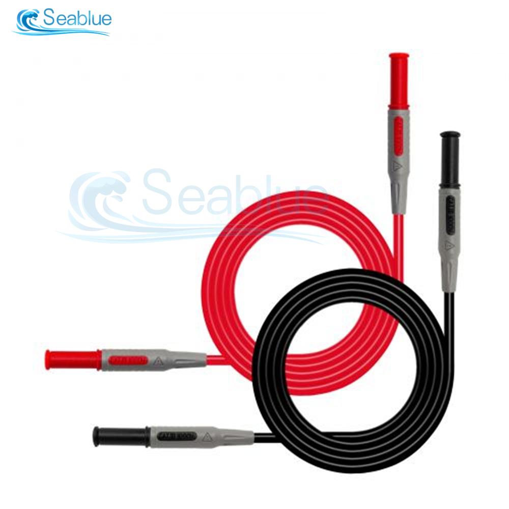 P1033/P1032 Injection Molded 1000V 15A Multimeter Test Cable 4mm Safety Banana Plug Direct and Bent Insertion Test Cable
P1033/P1032 Injection Molded 1000V 15A Multimeter Test Cable 4mm Safety Banana Plug Direct and Bent Insertion Test Cable
