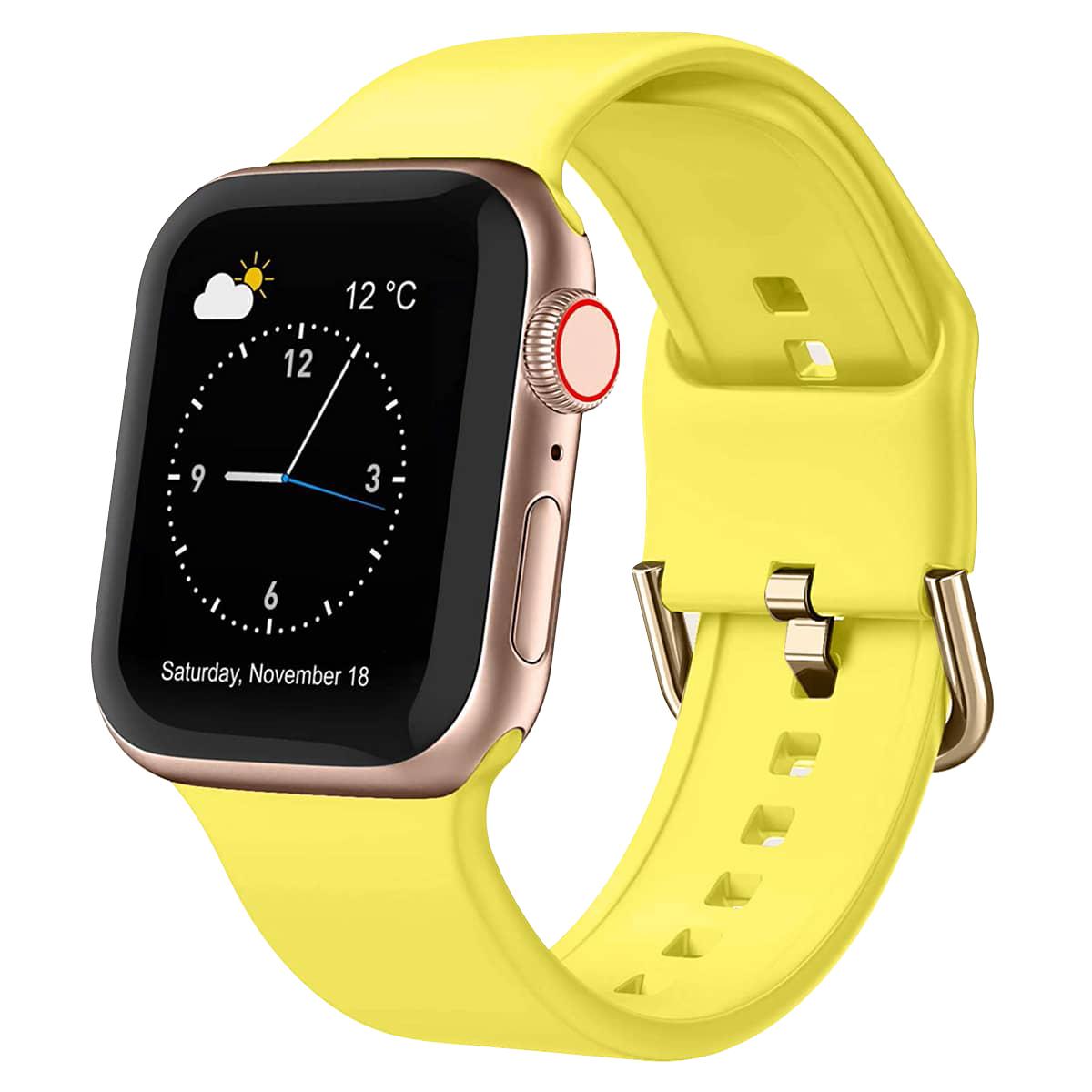 Watch Strap for Apple Watch Series 10 42mm/9 8 7 41mm/SE (2023) SE (2022) SE 6 5 4 40mm/3 2 1 38mm Silicone Watchband Blackish Green
Watch Strap for Apple Watch Series 10 42mm/9 8 7 41mm/SE (2023) SE (2022) SE 6 5 4 40mm/3 2 1 38mm Silicone Watchband Blackish Green