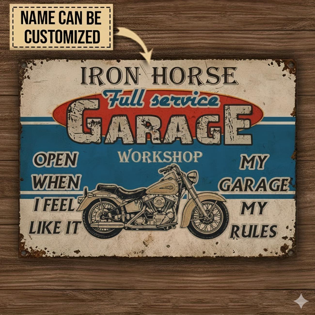 Custom Retro Garage Metal Sign Workshop Wall Decor Car Enthusiast Gift белый
Custom Retro Garage Metal Sign Workshop Wall Decor Car Enthusiast Gift белый