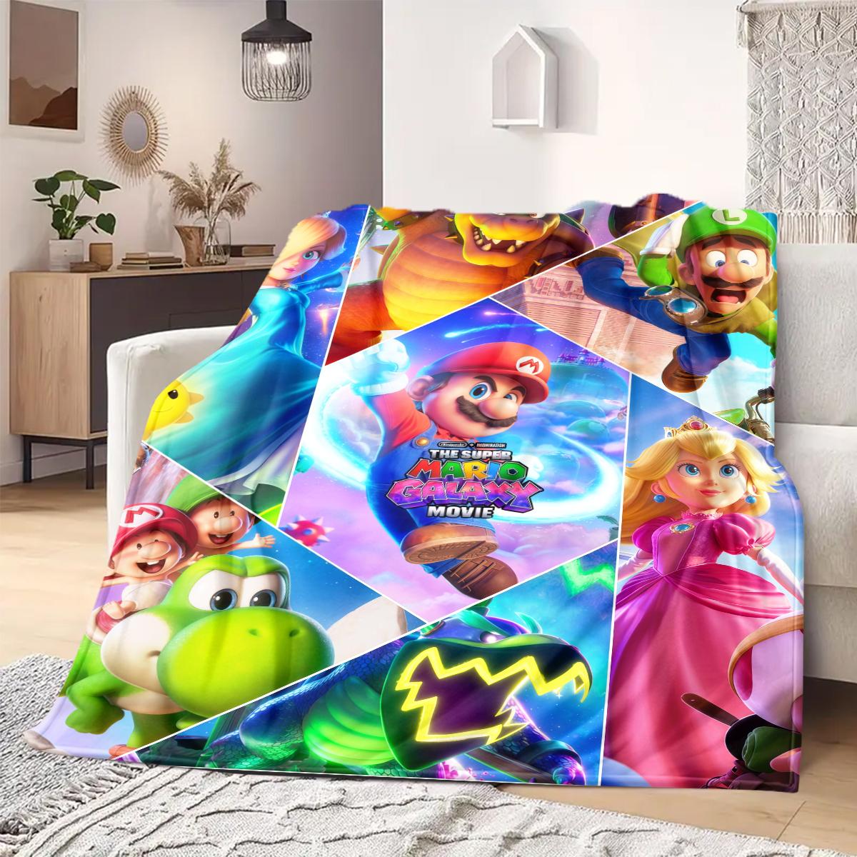 Mario Anime Print Blanket Warm Comfortable Flannel Blanket Suitable for Bedrooms, Sofas, Beds, Chairs, Picnics, Travel 75x90cm
Mario Anime Print Blanket Warm Comfortable Flannel Blanket Suitable for Bedrooms, Sofas, Beds, Chairs, Picnics, Travel 75x90cm