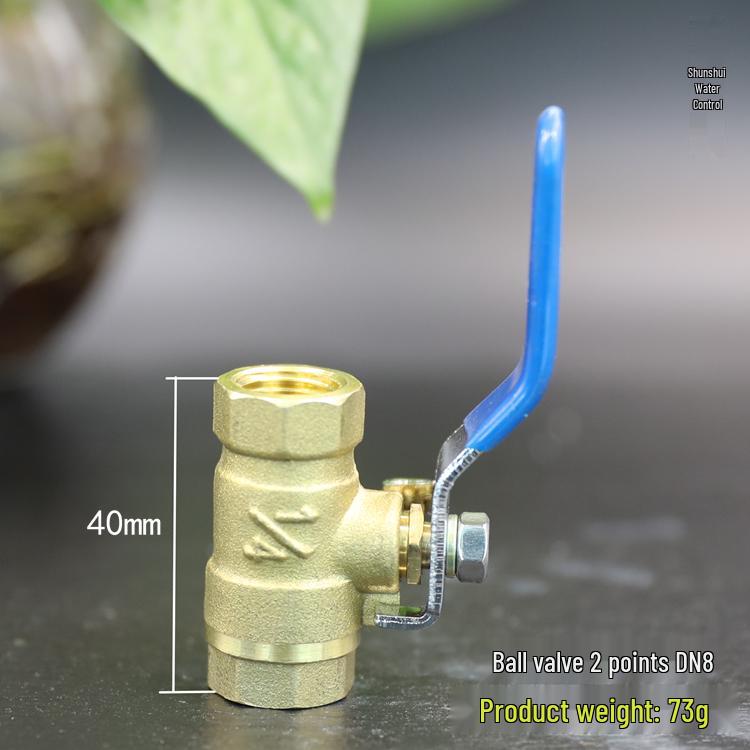 216 Yu-Huan Thickened Copper Ball Valve for Water and Gas Pipes - Internal Thread, Sizes 1/2 & 3/4
216 Yu-Huan Thickened Copper Ball Valve for Water and Gas Pipes - Internal Thread, Sizes 1/2 & 3/4