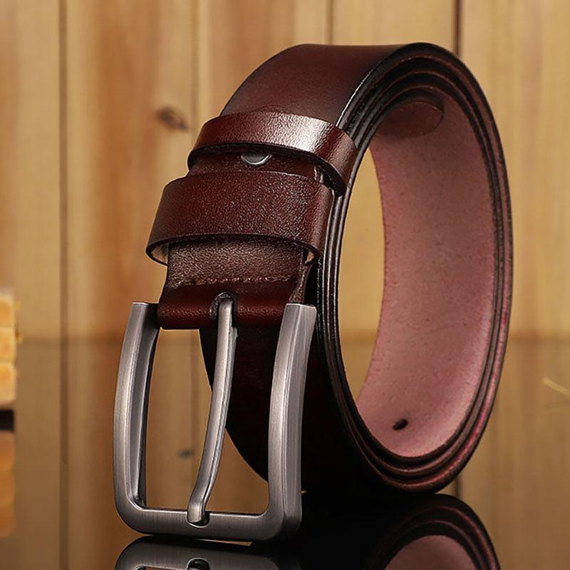 Мужской широкий винтажный ремень из коровьей кожи с игольной пряжкой - Большой размер 120cm
Мужской широкий винтажный ремень из коровьей кожи с игольной пряжкой - Большой размер 120cm