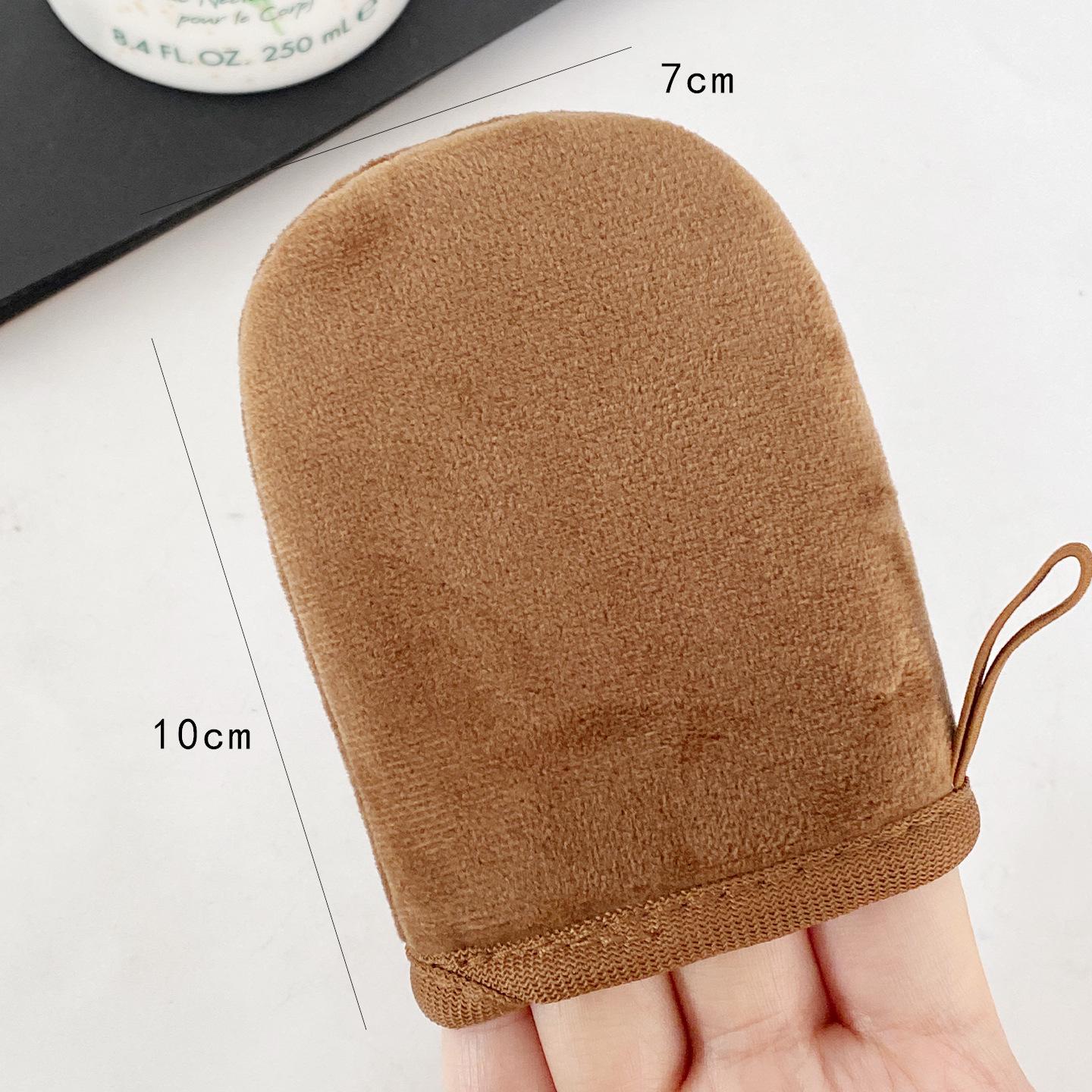 Flocking Glove: Ideal for Applying Lotion, Cream, Sunscreen, and Tanning Oil Evenly, Keeping Hands Clean.
Flocking Glove: Ideal for Applying Lotion, Cream, Sunscreen, and Tanning Oil Evenly, Keeping Hands Clean.