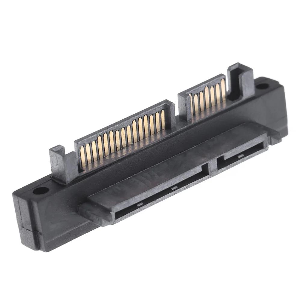 SATA 22Pin 7+15 Male to SFF-8482 SATA 22 Pin Female Port Adapter Card 90 Degree Right Angled for SATA HDD SSD Right/ Left Hot
SATA 22Pin 7+15 Male to SFF-8482 SATA 22 Pin Female Port Adapter Card 90 Degree Right Angled for SATA HDD SSD Right/ Left Hot